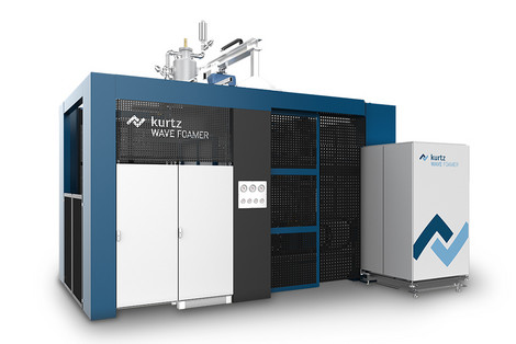 For an energy consumption reduced by up to 90%: Kurtz WAVE FOAMER with radio frequency technology